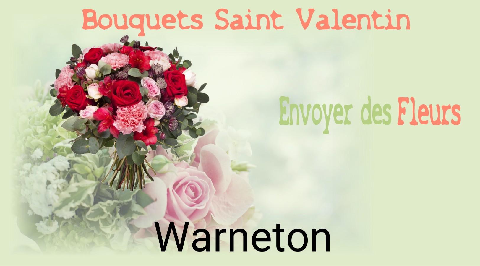 Roses de Saint-Valentin livrées à Warneton
